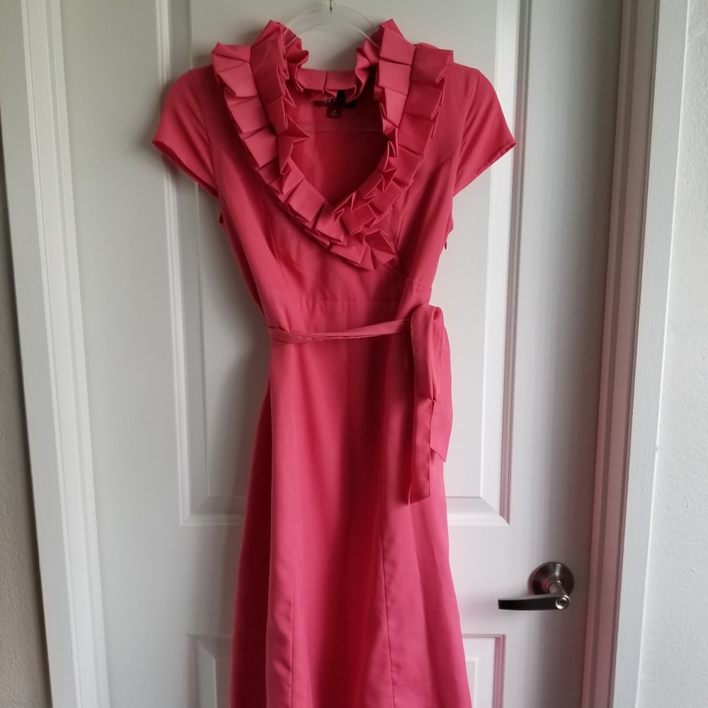 SOLD 💫 Merona Barbie Pink Dress 6